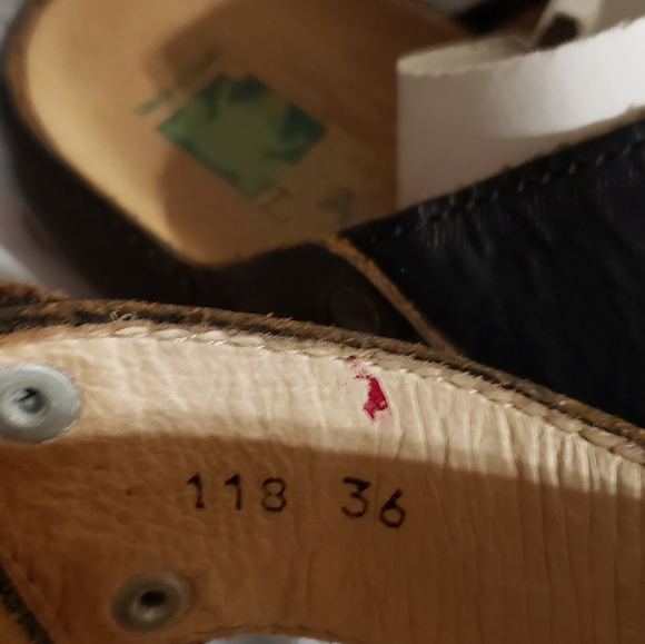 El Naturalista Sandals in Black & Browns Size 36 - Picture 6 of 8